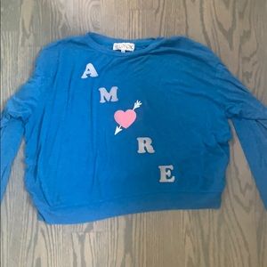 WildFox Blue Sweatshirt